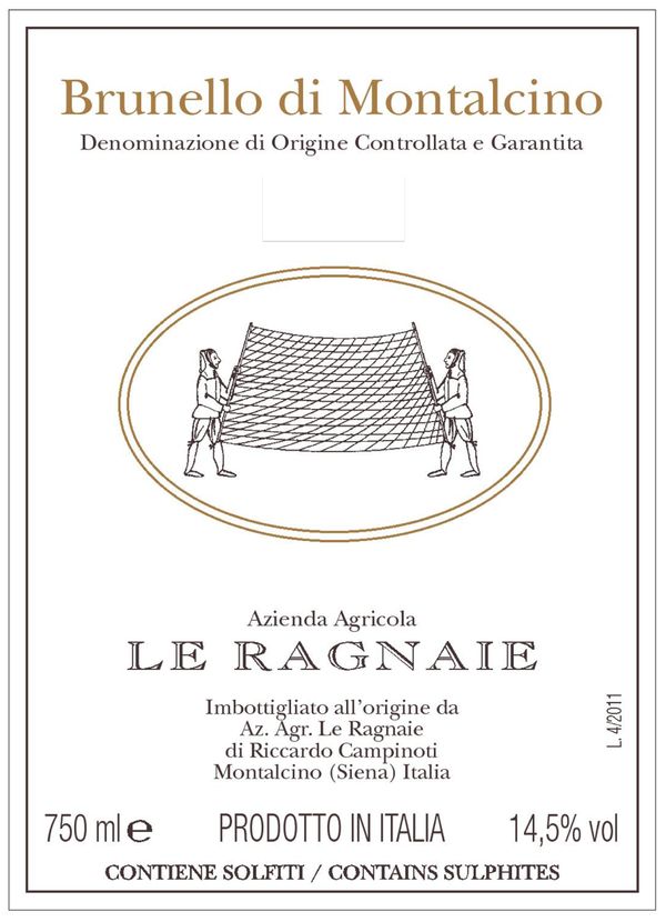 2015 Le Ragnaie Brunello di Montalcino