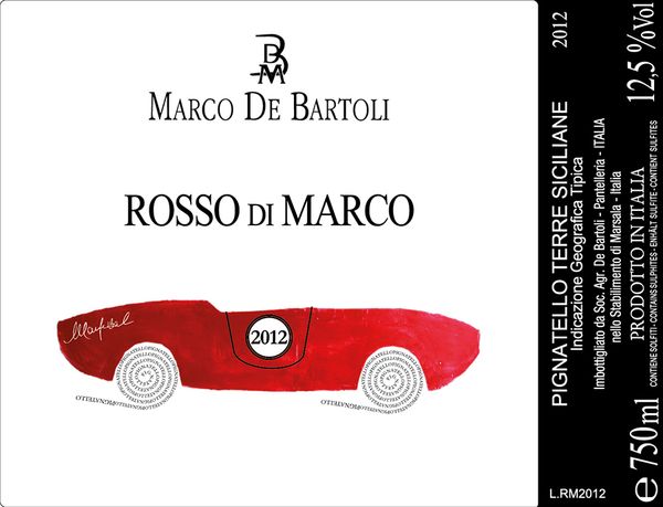 2020 Marco de Bartoli Rosso di Marco