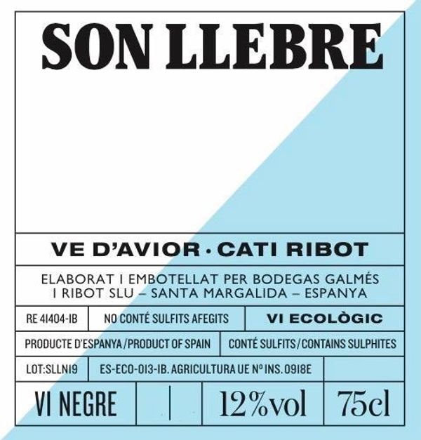 2020 Ve D'Avior Son Llebre Callet