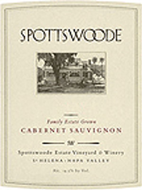 2004 Spottswoode Estate Cabernet Sauvignon