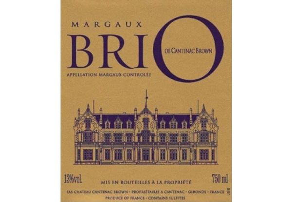 2016 BriO de Cantenac Brown Margaux