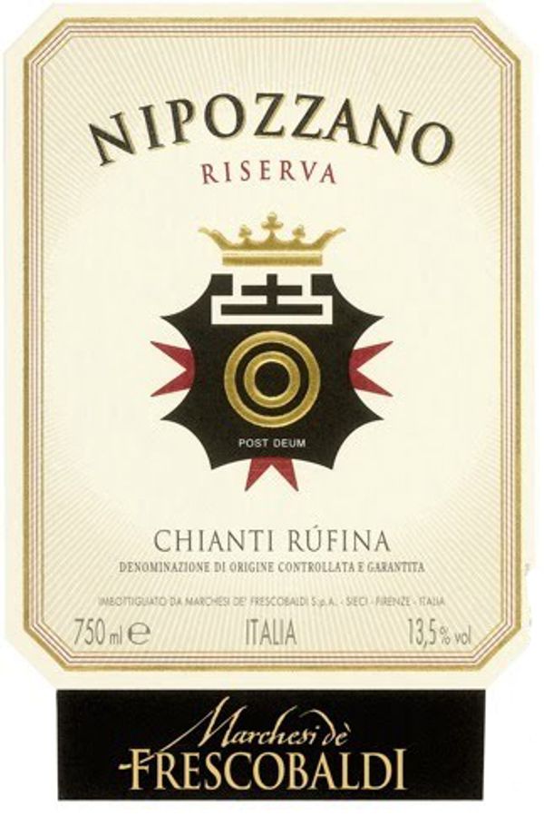 2018 Frescobaldi Castello Nipozzano Chianti Rufina Riserva