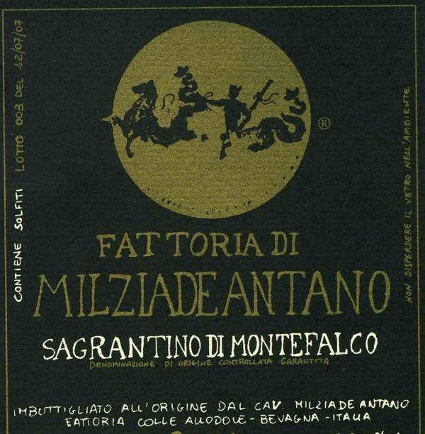 2014 Milziade Antano Sagrantino di Montefalco