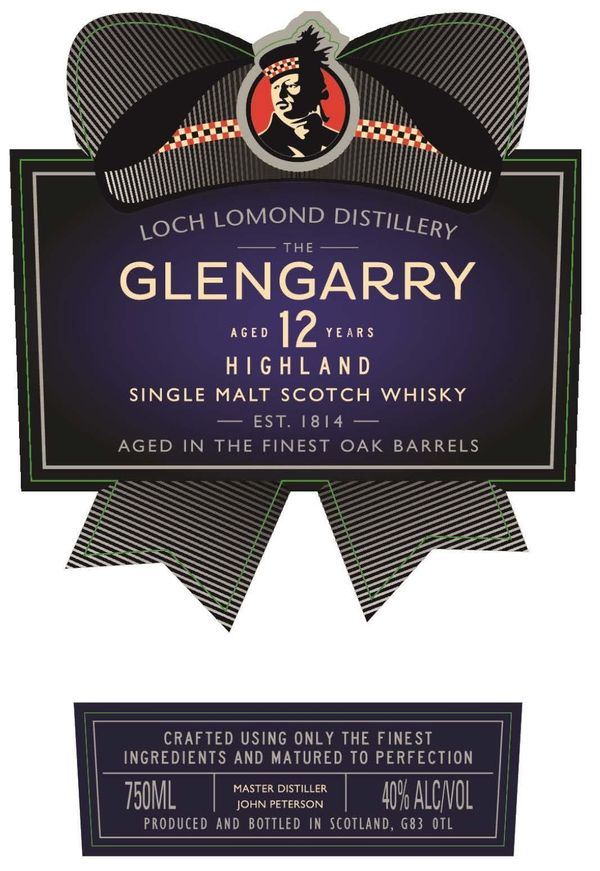 Loch Lomond Glengarry Aged 12 Years Highland Single Malt Scotch Whisky