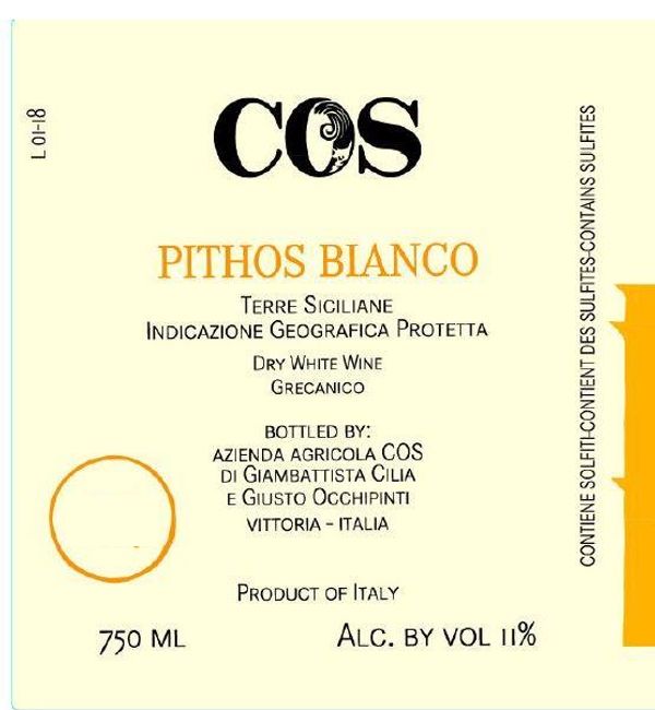 2020 Azienda Agricola COS Pithos Bianco