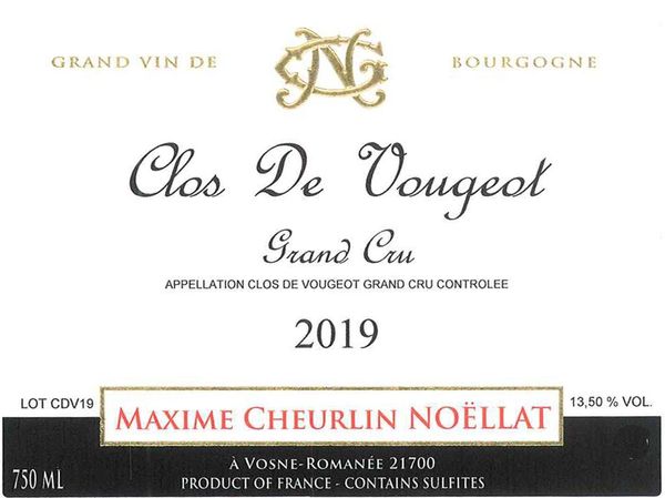 2020 Maxime Cheurlin Noëllat Clos de Vougeot Grand Cru