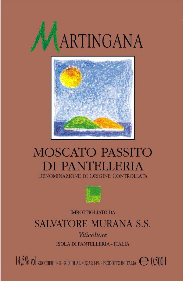 1999 Salvatore Murana Martingana Moscato Passito di Pantelleria