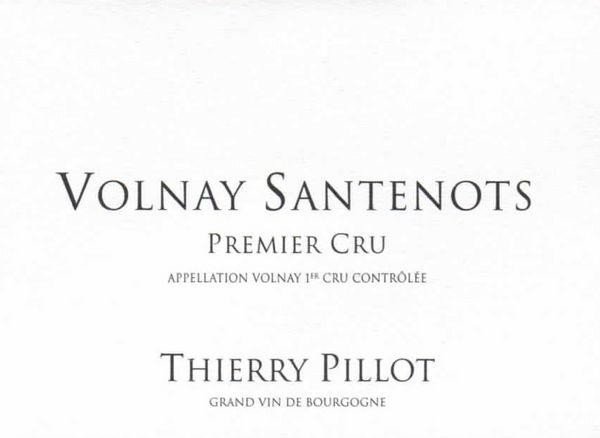 2020 Thierry Pillot Volnay Les Santenots