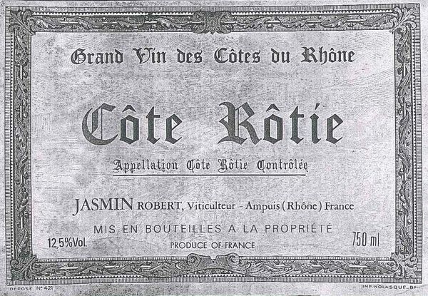 1991 Patrick Jasmin Côte-Rôtie