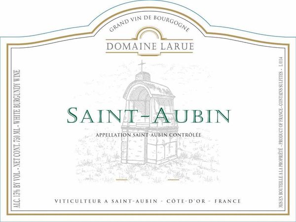 2020 Domaine Larue Saint-Aubin