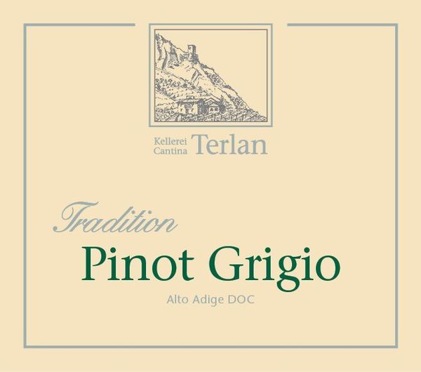 2021 Cantina Terlan Tradition Pinot Grigio