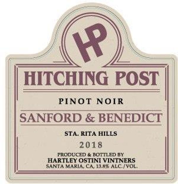 2018 Hartley-Ostini Hitching Post Sanford & Benedict Pinot Noir