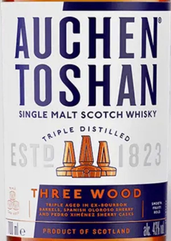 Auchentoshan Three Wood Single Malt Scotch Whisky