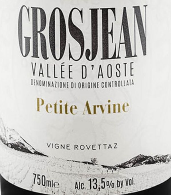 2020 Grosjean Vigne Rovettaz Petite Arvine