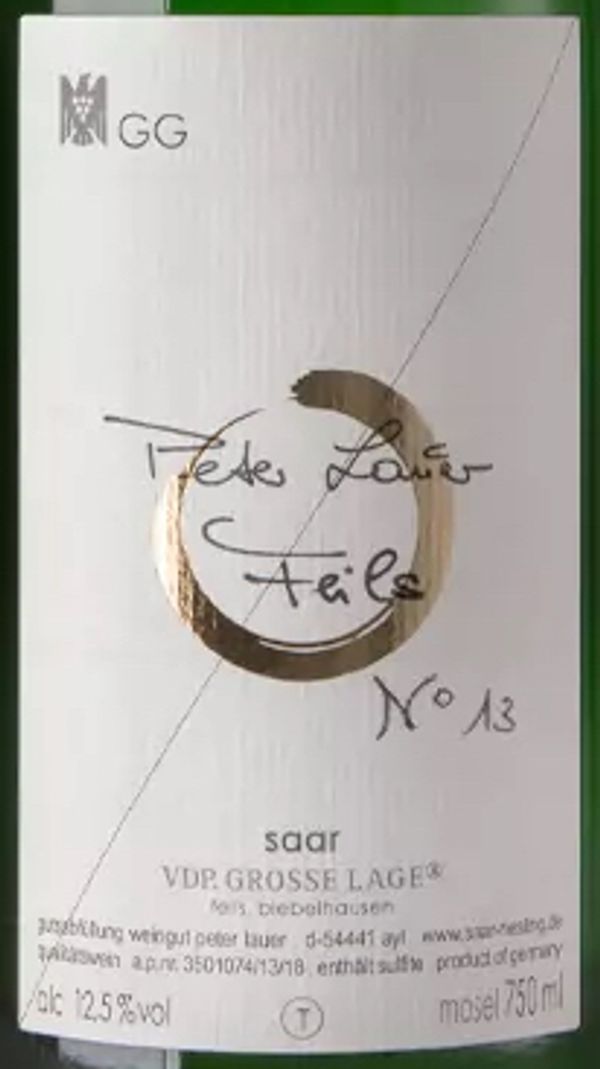 2021 Peter Lauer № 13 Feils Riesling GG