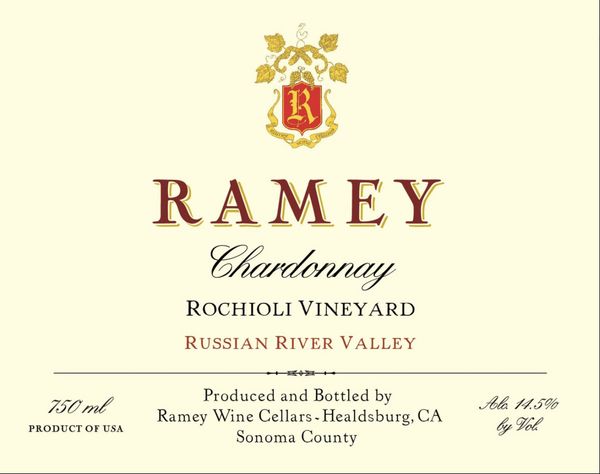 2020 Ramey Wine Cellars Rochioli Vineyard Chardonnay