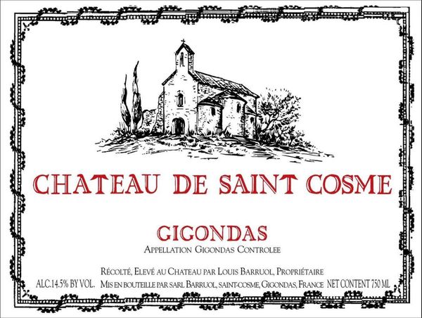 2020 Château de Saint Cosme Gigondas