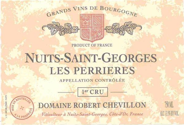 2000 Domaine Robert Chevillon Nuits-St-Georges Les Perrières