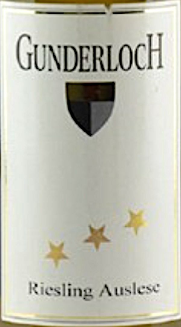 1999 Weingut Gunderloch Nackenheimer Rothenberg Riesling Auslese 3 Star