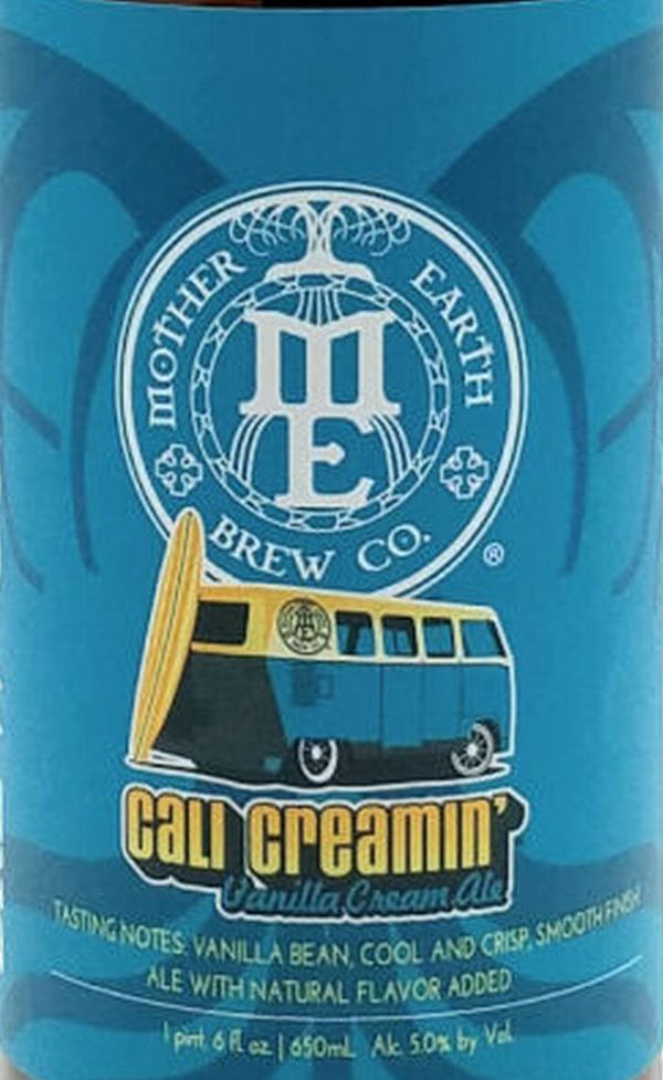 Mother Earth Brew Company Cali Creamin' Vanilla Cream Ale