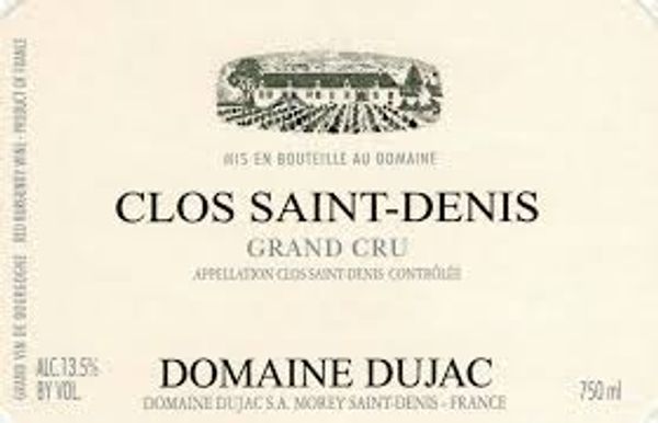 2012 Domaine Dujac Clos St-Denis