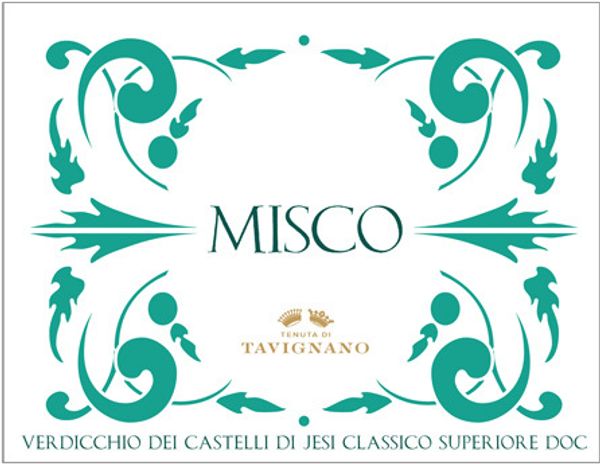 2020 Tavignano Verdicchio dei Castelli di Jesi Classico Superiore Misco