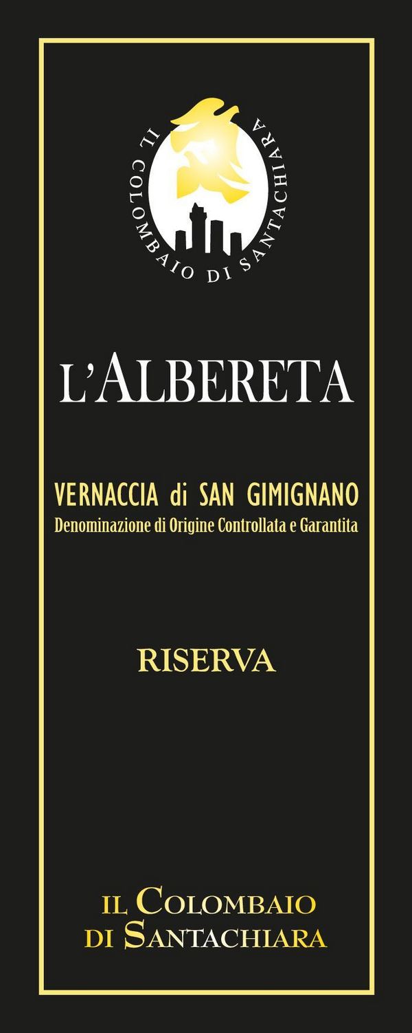 2018 Il Colombaio di Santa Chiara Vernaccia di San Gimignano L'Albereta Riserva