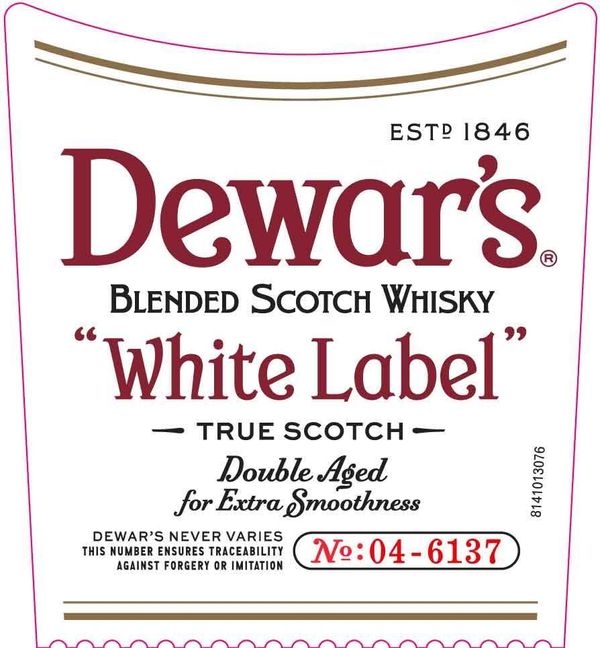 Dewar's White Label Blended Scotch Whisky