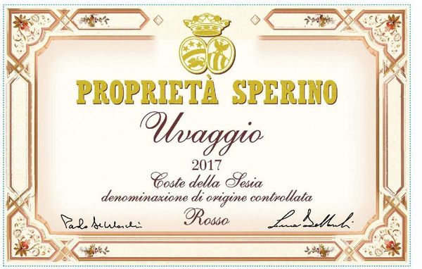 2018 Proprietà Sperino Uvaggio