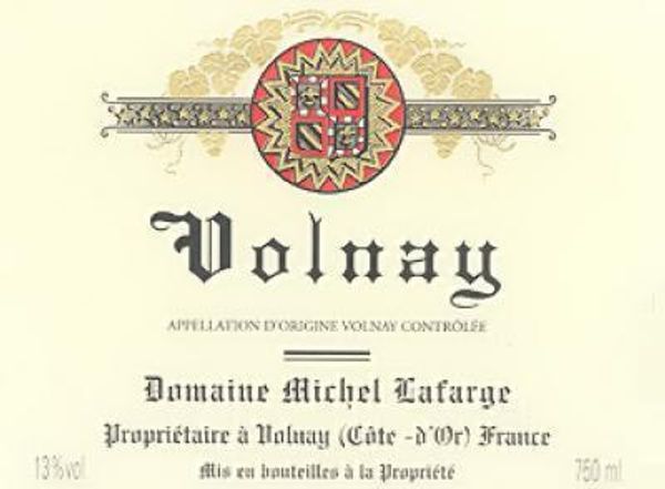 1993 Domaine Michel Lafarge Volnay