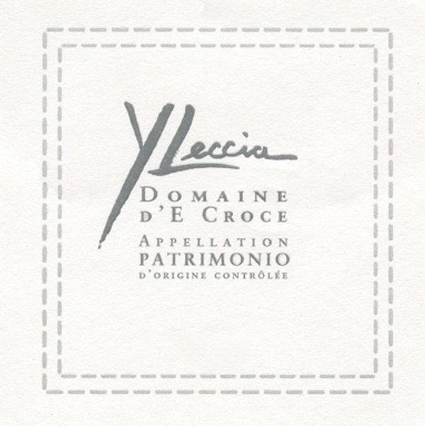2021 Domaine Yves Leccia Domaine d'E Croce Patrimonio Blanc