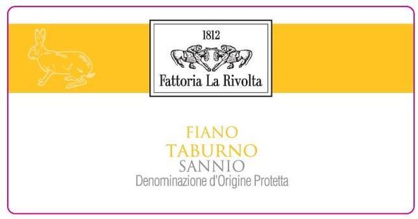 2020 Fattoria La Rivolta Taburno Fiano