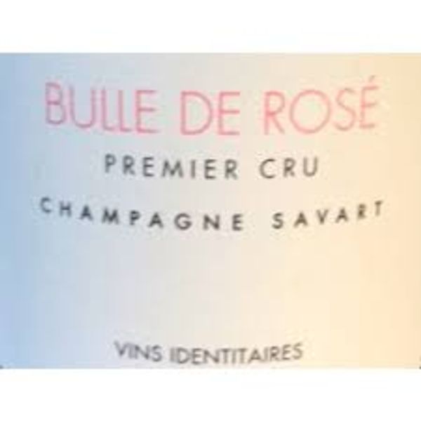 Savart Champagne Bulle de Rosé