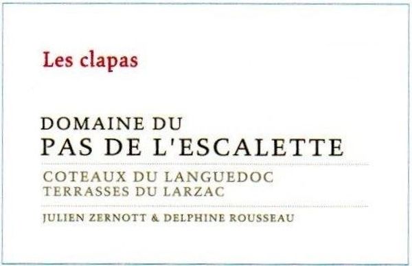 2016 Domaine du Pas de l'Escalette Les Clapas Rouge