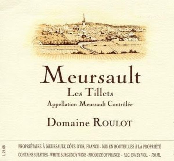 2010 Domaine Roulot Meursault Les Tillets
