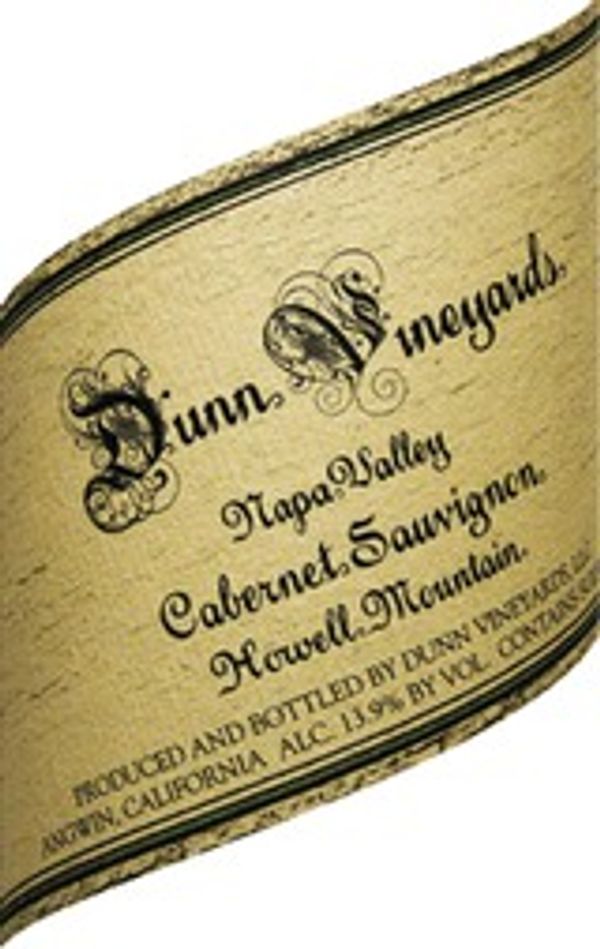 2007 Dunn Vineyards Howell Mountain Cabernet Sauvignon