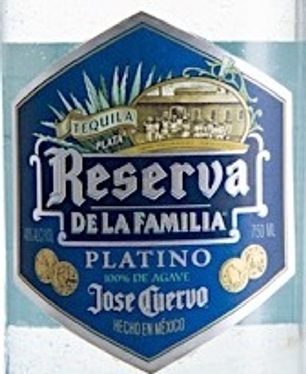 Jose Cuervo Reserva de La Familia Tequila Platino