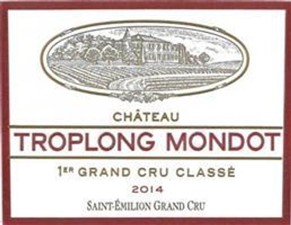 2014 Château Troplong Mondot Saint-Émilion Grand Cru