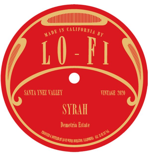 2020 Lo-Fi Wines Demetria Estate Syrah