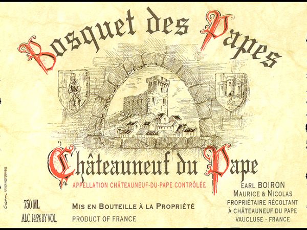 2020 Bosquet des Papes Châteauneuf-du-Pape Cuvée Tradition