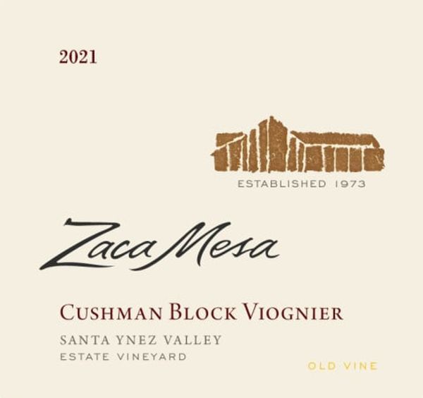 2021 Zaca Mesa Winery Viognier