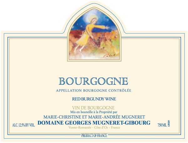 2018 Domaine Georges Mugneret-Gibourg Bourgogne Rouge