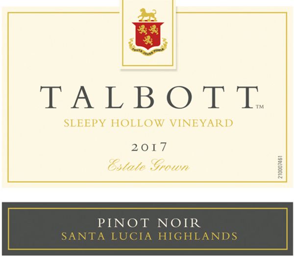 2018 Talbott Sleepy Hollow Pinot Noir