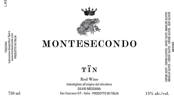 2018 Montesecondo TÏN