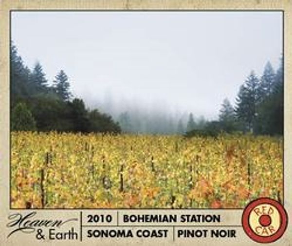 2010 Red Car Wine Company Heaven & Earth Pinot Noir