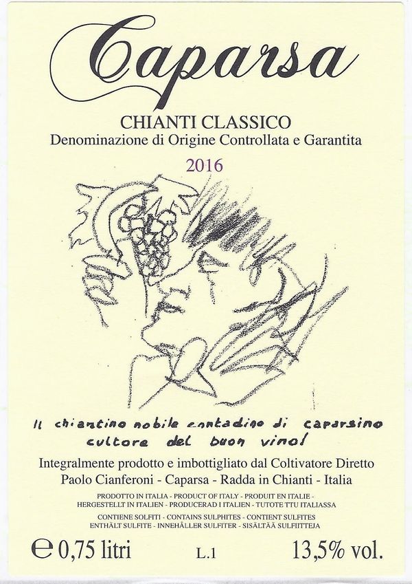2016 Caparsa Chianti Classico Riserva Caparsino