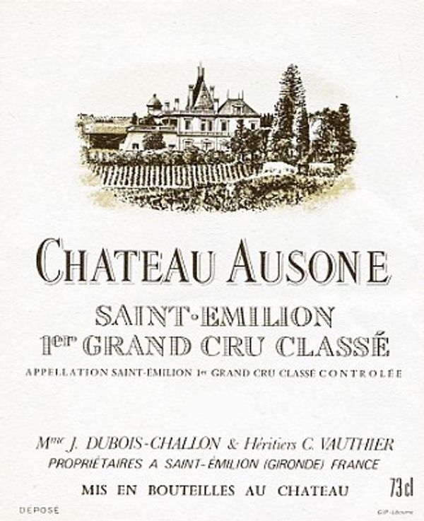 2000 Château Ausone Saint-Émilion Grand Cru