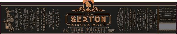The Sexton Single Malt Irish Whiskey