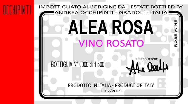 2021 Andrea Occhipinti Alea Rosa Vino Rosato