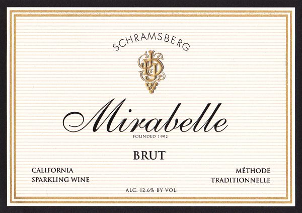 Schramsberg Mirabelle Brut